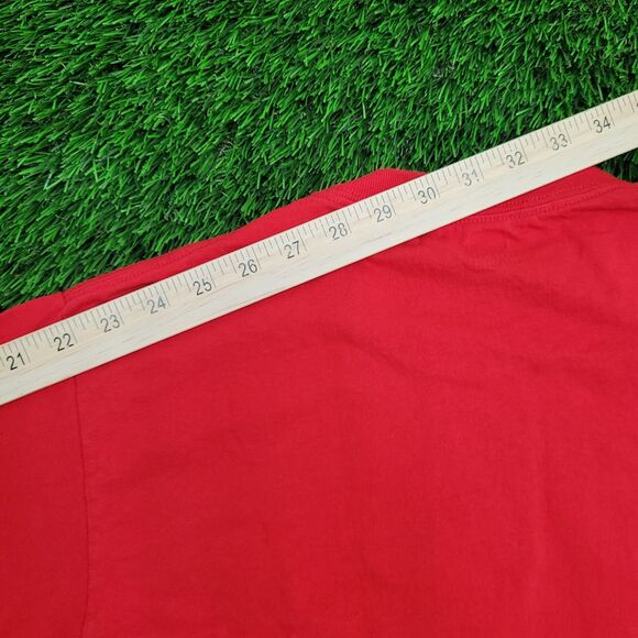 LA Angels Shirt S/M 20x27 Spellout Red - Picture 5 of 13